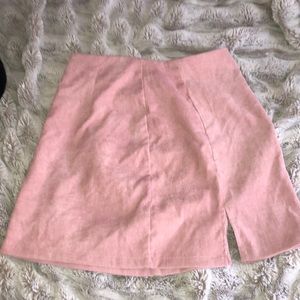 Light pink skirt